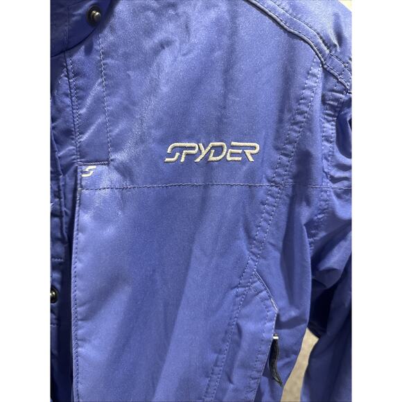 Spyder ski Purple/Blue jumpsuit women Size 8 - Picture 2 of 16